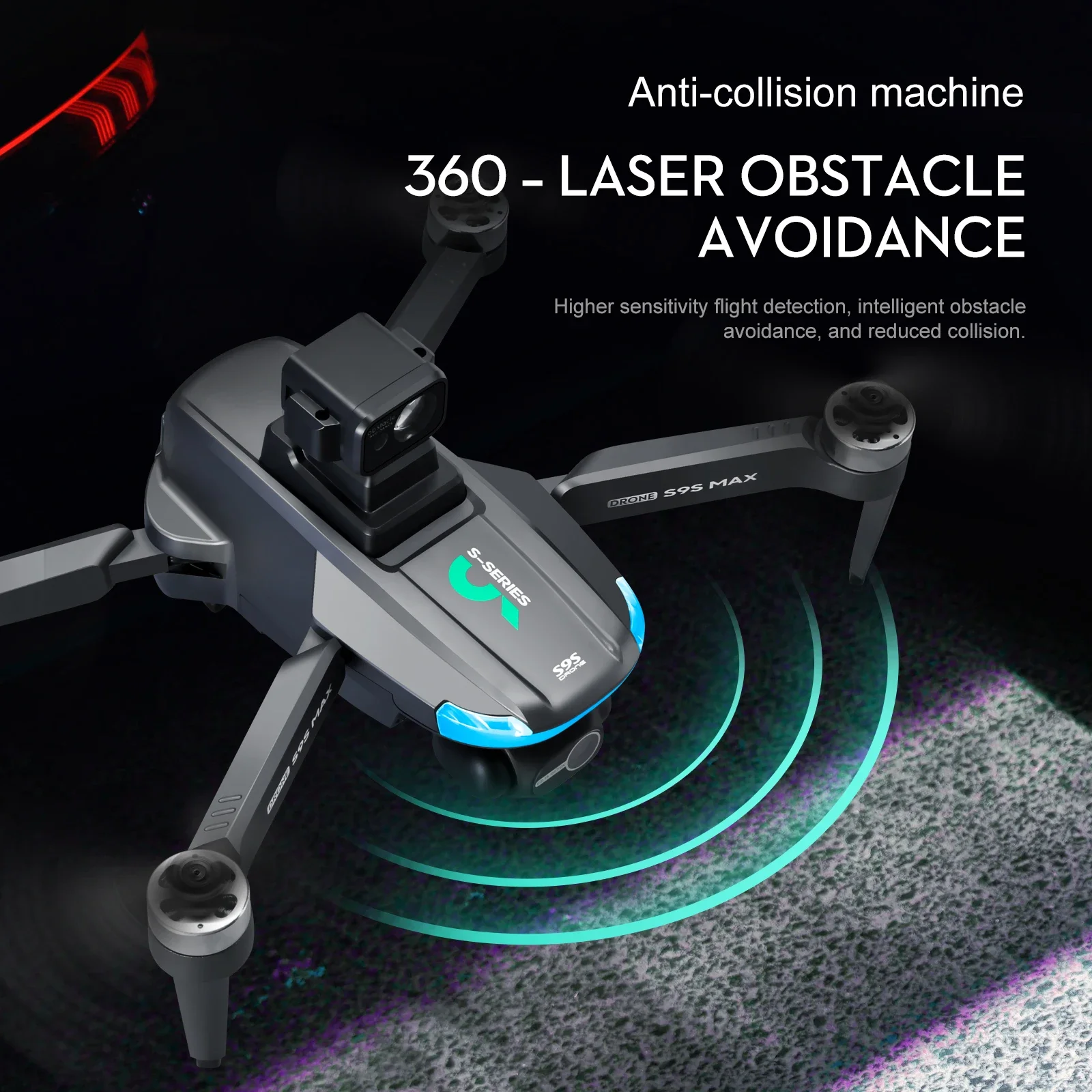 NUOVO S9S MAX MINI Drone 4K 2  - Drone Gimbal Case recensione e prezzo